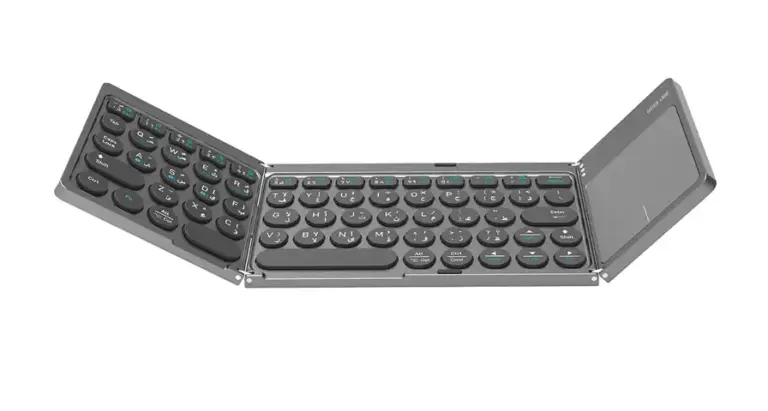 Green Lion Tri-Fold Wireless Keyboard Scissor-Switch Structure