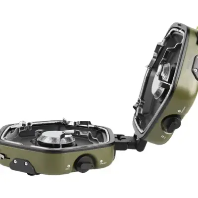 Green Lion Twin Flame Foldable Camping Stove