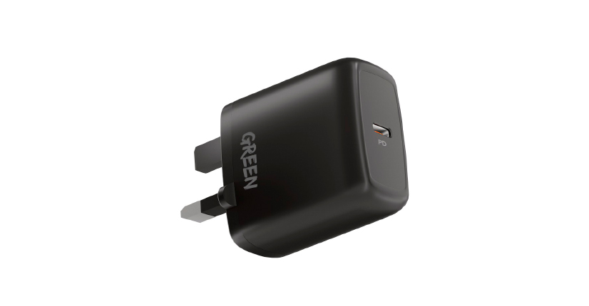Green Lion Type-C Port Wall Charger 20W UK 1 Green Lion Type-C Port Wall Charger 20W UK
