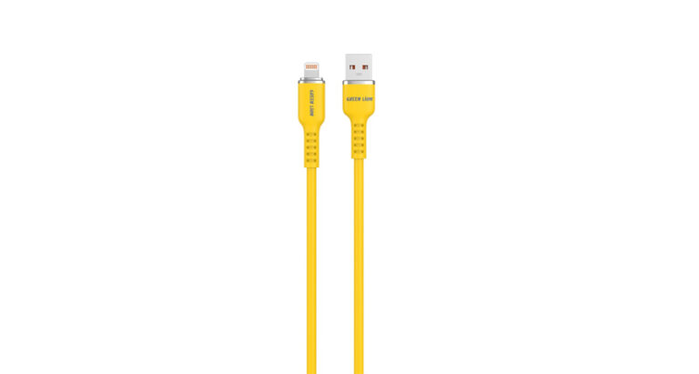 Green Lion USB-A To Lightning Silicone Cable