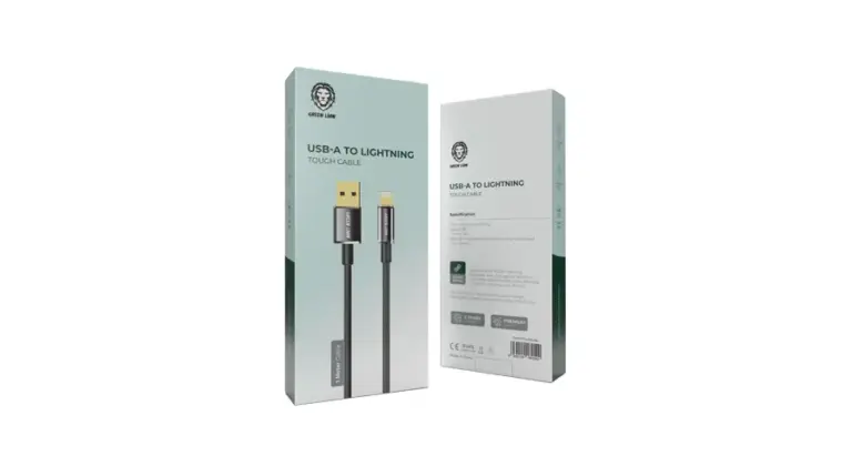 Green Lion USB-A To Lightning Tough Cable 1m