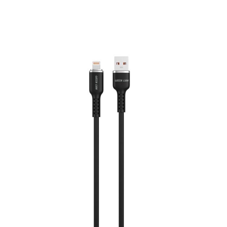Green Lion USB-A To Lightning Silicone Cable