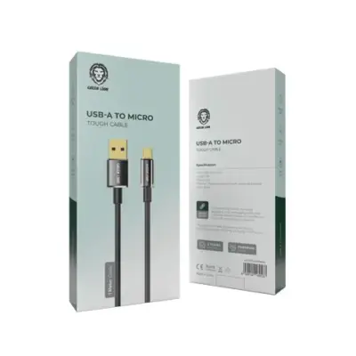 Green Lion USB-A To Micro Tough Cable 1m