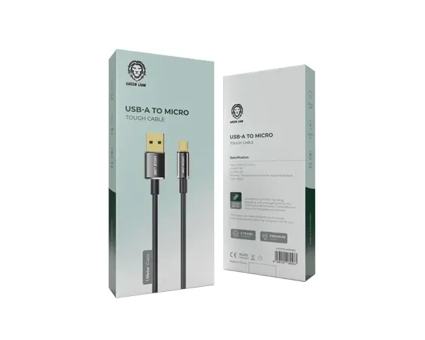 Green Lion USB-A To Micro Tough Cable 1m