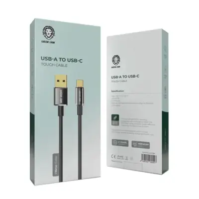 Green Lion USB-A To USB-C Tough Cable 1M