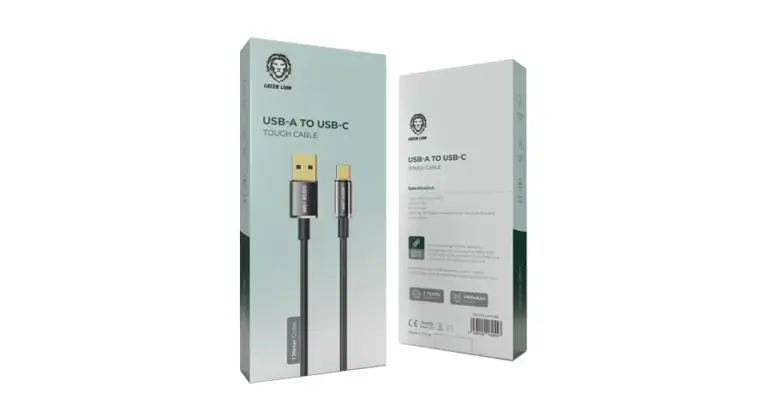 Green Lion USB-A To USB-C Tough Cable 1M