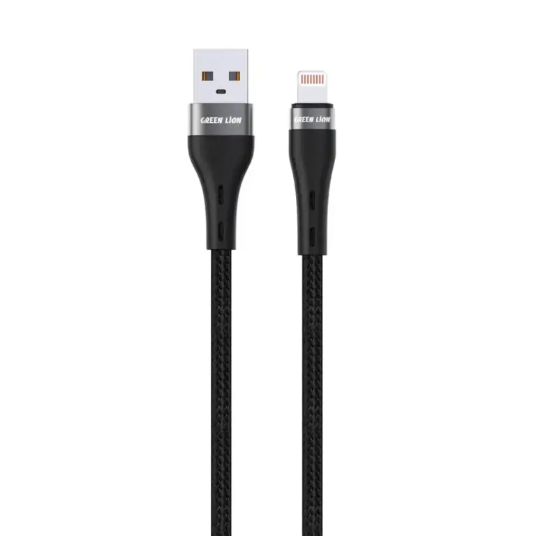 Green Lion USB-A to Lightning Braided Cable