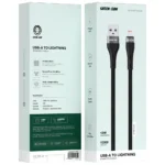 Green Lion USB-A to Lightning Braided Cable