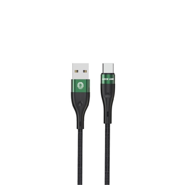 Green Lion USB-A to Micro USB Braided Cable 1M
