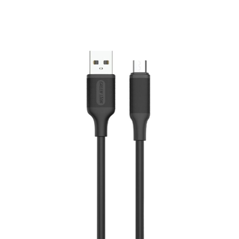 Green Lion USB-A to Micro USB PVC Cable 1M 2.4A