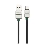 Green Lion USB A to Type-C Cable Electroplated + Braided 1m 15W