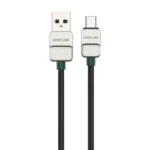 Green Lion USB A to Type-C Cable Electroplated + Braided 1m 15W