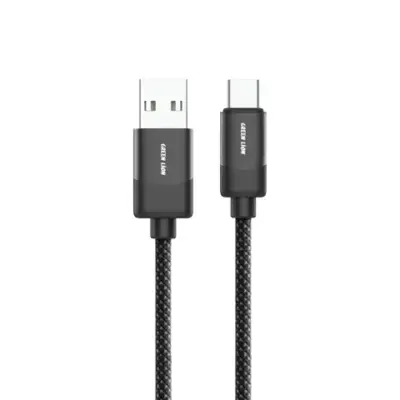 Green Lion USB-A to USB-C Braided Cable 15W