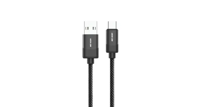 Green Lion USB-A to USB-C Braided Cable 15W