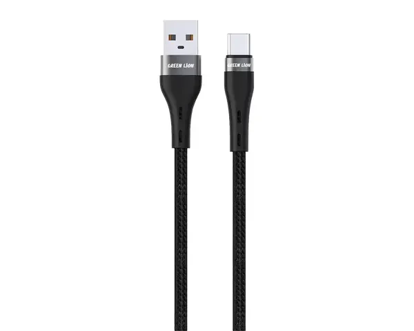 Green Lion USB-A to USB-C Braided Cable