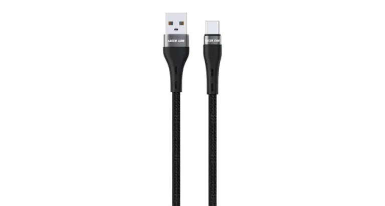 Green Lion USB-A to USB-C Braided Cable