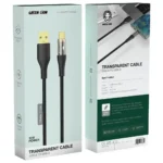 Green Lion USB-A to USB-C Transparent Cable