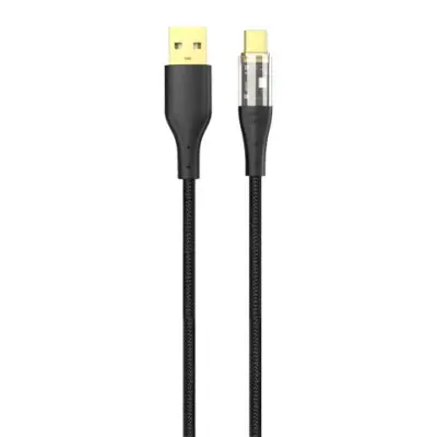 Green Lion USB-A to USB-C Transparent Cable