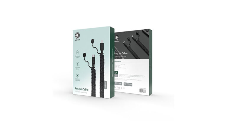 Green Lion USB-C To Lightning Rescue Cable(1m)