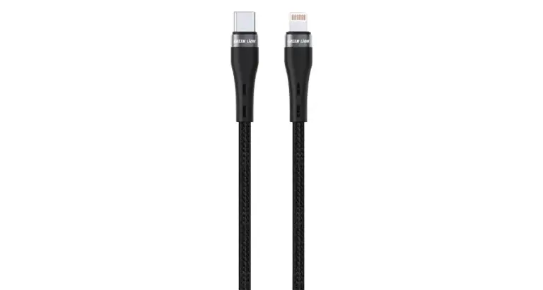 Green Lion USB-C to Lightning Braided Cable