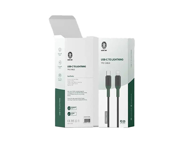 Green Lion USB-C to Lightning TPE Cable 1M PD 20W