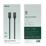 Green Lion USB-C to Lightning Braided Cable 1m 27W