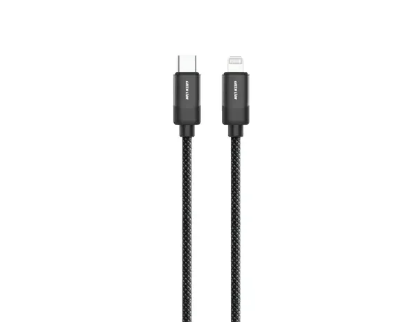 Green Lion USB-C to Lightning Braided Cable 1m 27W