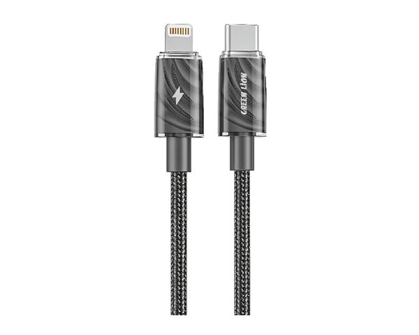 Green Lion USB-C to Lightning Thick Braided Cable 1M PD 27W