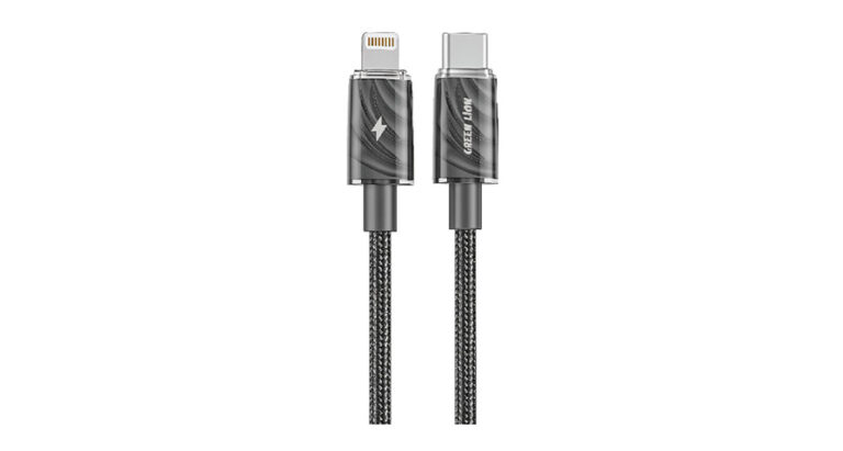 Green Lion USB-C to Lightning Thick Braided Cable 1M PD 27W