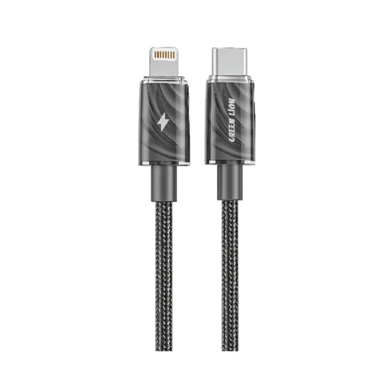 Green Lion USB-C to Lightning Thick Braided Cable 1M PD 27W