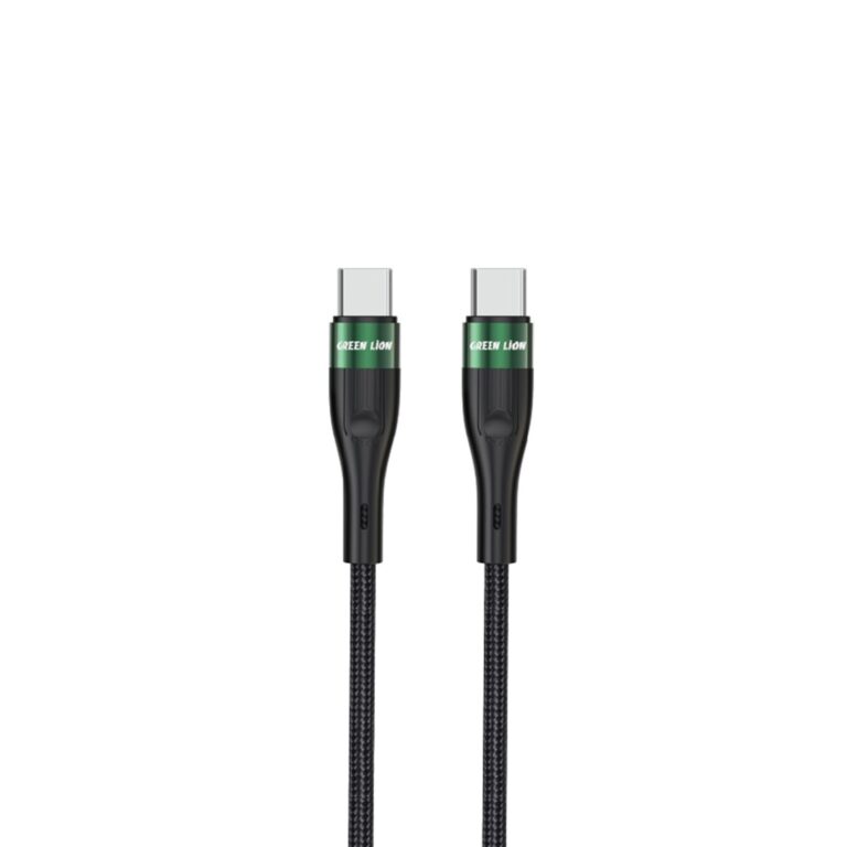 Green Lion USB-C to Type-C Braided Cable 3M / 1M PD 60W