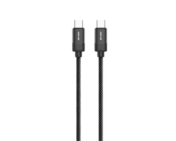 Green Lion USB-C to USB-C Braided Cable 1m 60W
