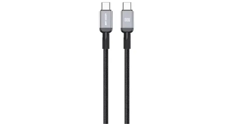 Green Lion USB-C to USB-C Durable 1m Braided Cable PD 100W