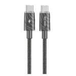 Green Lion USB-C to USB-C Thick Braided Cable 1M 60W