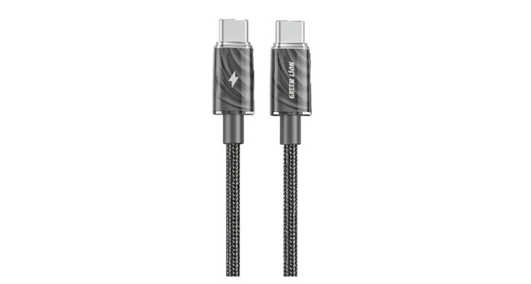 Green Lion USB-C to USB-C Thick Braided Cable 1M 60W
