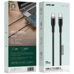Green Lion USB-C to USB-C Zinc Alloy & Braided Cable