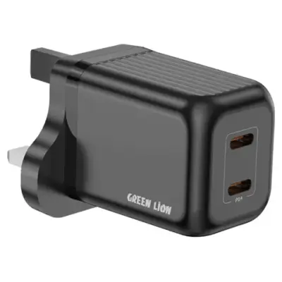 Green Lion Ultra Compact GaN Wall Charger Dual PD 45W