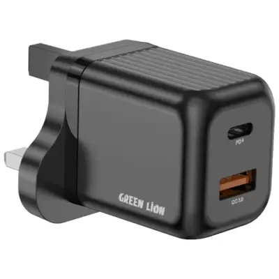 Gadget Pulse Kenya 1 Green Lion Ultra Compact Gan Wall Charger 35W