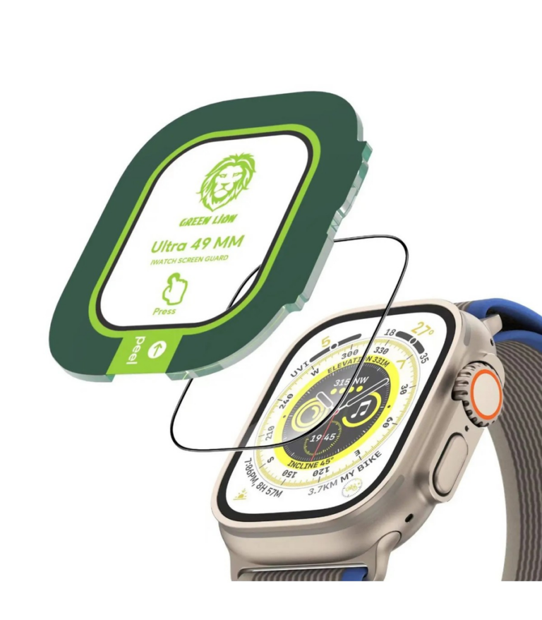 Green Lion Ultra HD Plus Glass-Apple Watch 49mm-Clear