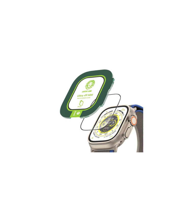 Green Lion Ultra HD Plus Glass-Apple Watch 49mm-Clear