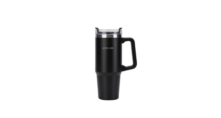 Green Lion Vacuum Travel Mug