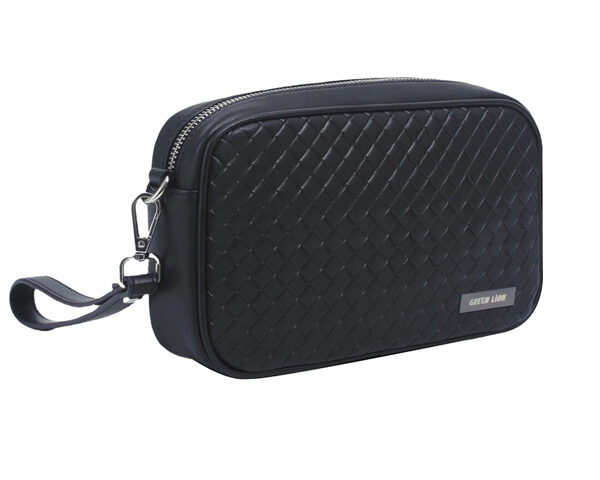 Green Lion Verso Clutch Bag