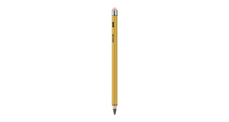 Green Lion Vintage 2 in 1 Stylus Pencil - Yellow