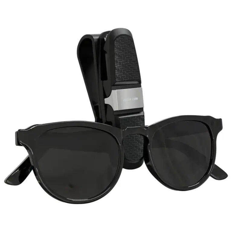 Green Lion Visor Guard Car Sunglasses Holder