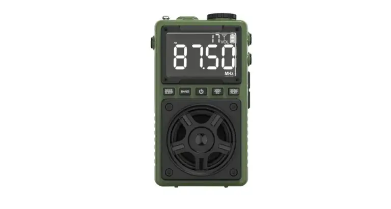 Green Lion Voyager Portable Radio | Flash Light | Speaker