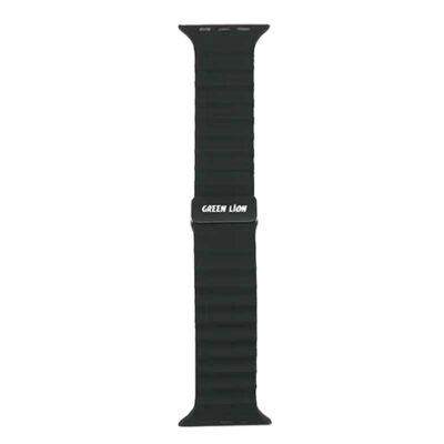 Green Lion Wave Mettalic Watch Band 42/44/45/49MM