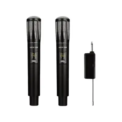 Green Lion Wireless Dual Mic Cordless Microphone
