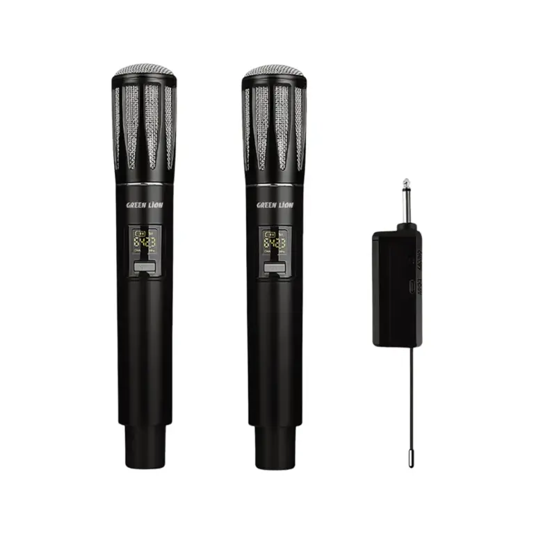 Green Lion Wireless Dual Mic Cordless Microphone