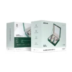 Green Lion classic Watch Box 10 slots with Glass