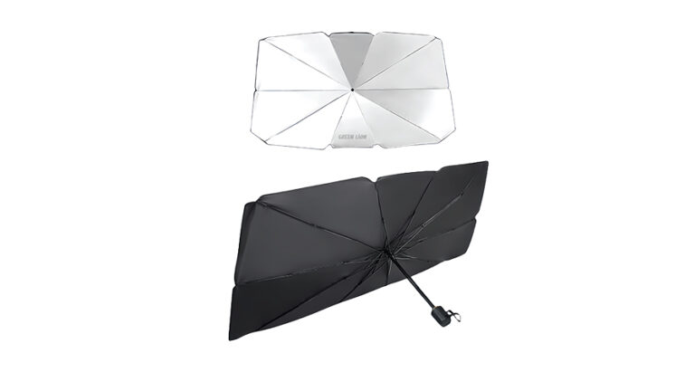 Green lion Car Windshield Umbrella